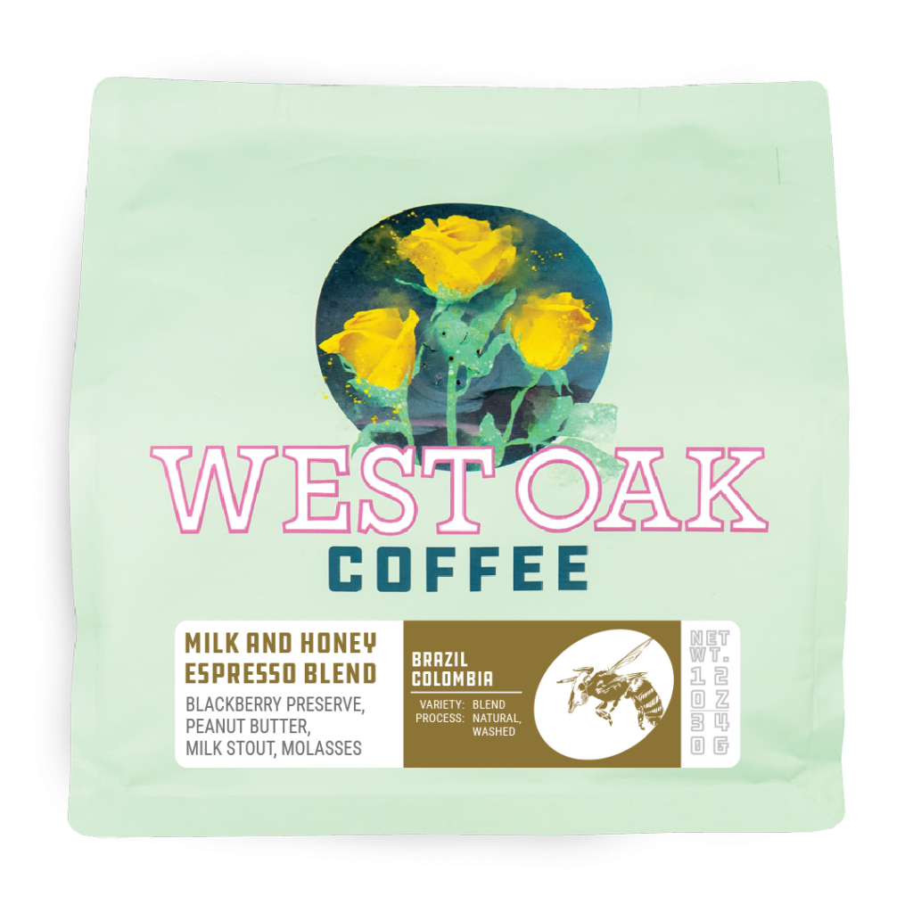 Milk and Honey Signature Espresso Blend West Oak Coffee